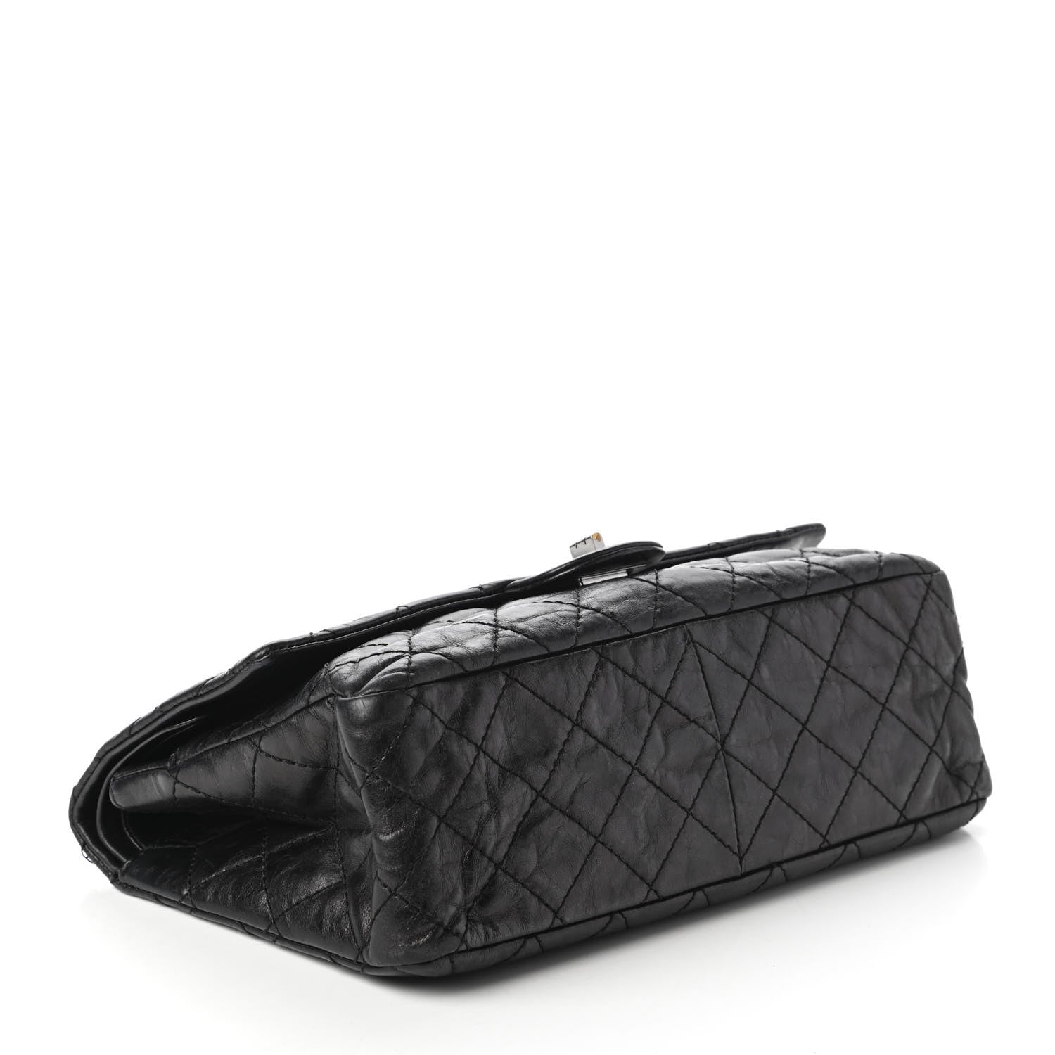 Chanel Aged Calfskin Quilted 2.55 Reissue 226 Flap Black 4 of 10