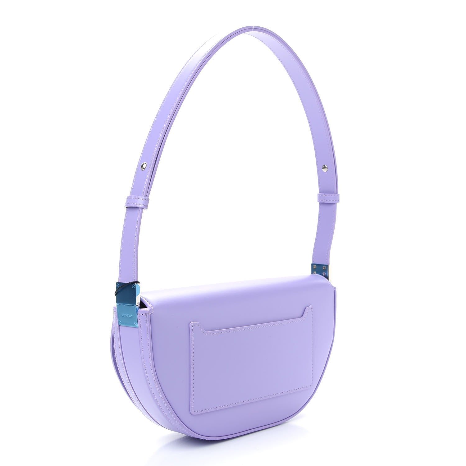 Burberry Calfskin Small Olympia Shoulder Bag Soft Violet 3 of 8
