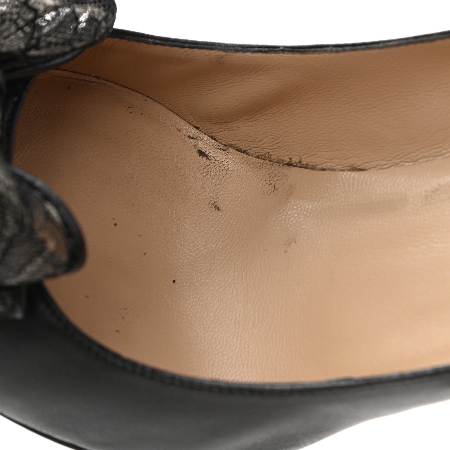 Nappa Lace Bow Pumps 39.5 black