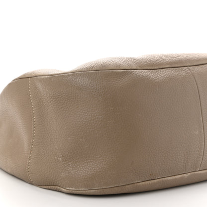 Prada Vitello Daino Hobo Argilla 10 of 14