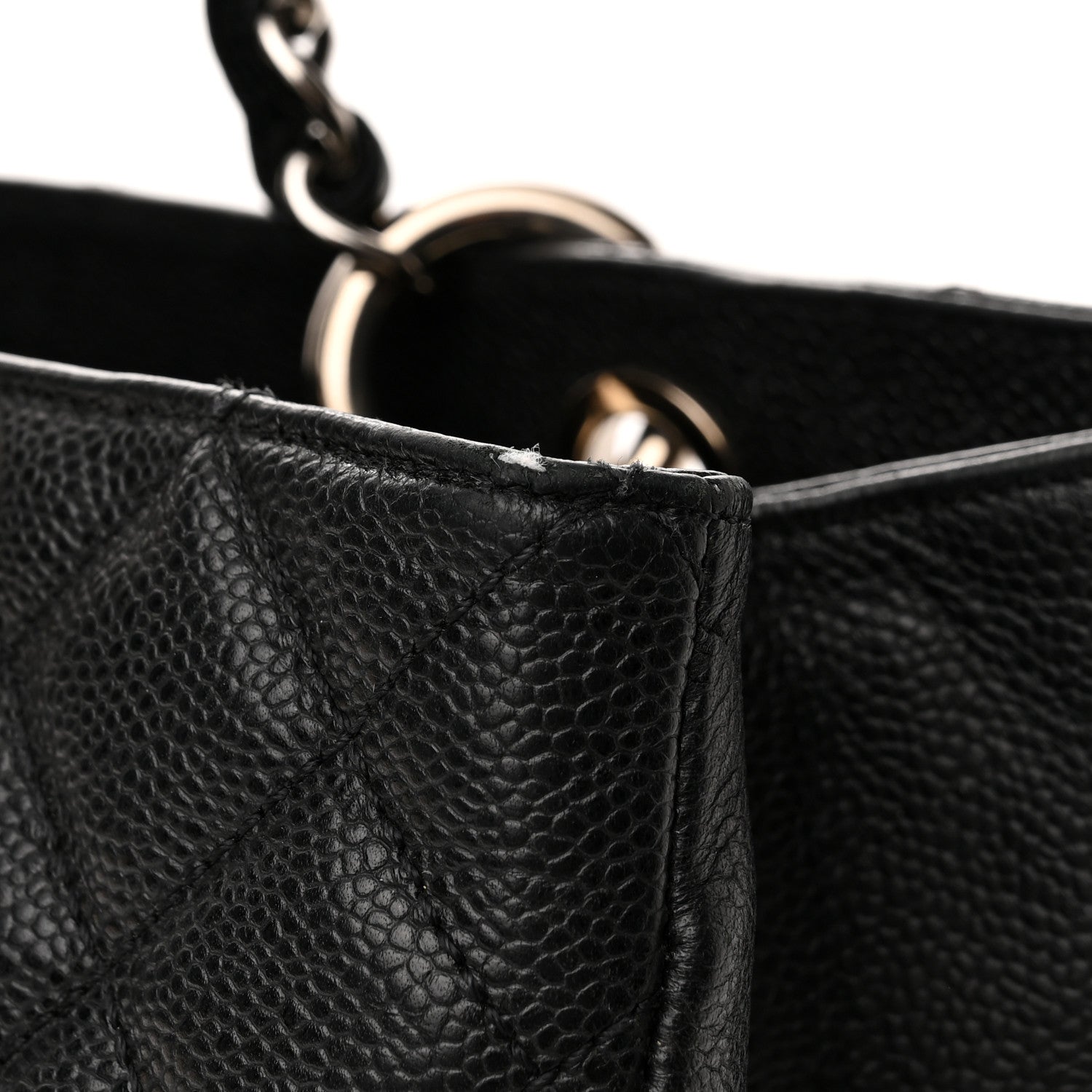 Chanel Caviar Quilted Grand Shopping Tote GST Black 11 of 11