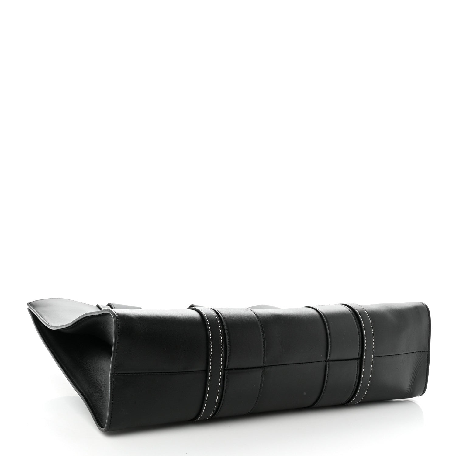 Chloe Calfskin Large Woody Tote Black 4 of 9