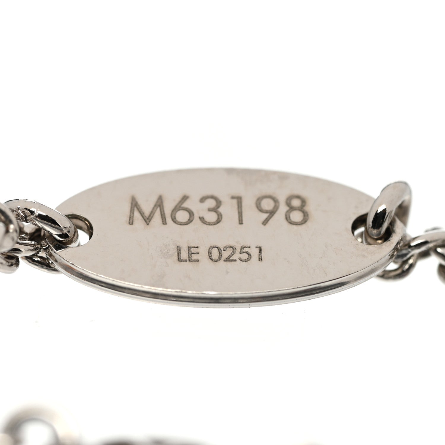 Louis Vuitton Essential V Supple Bracelet Silver 5 of 6
