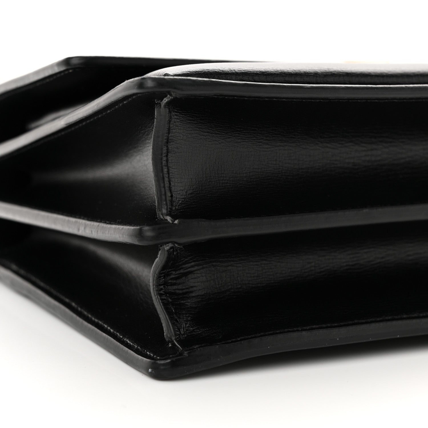 Saint Laurent Calfskin Medium Monogram Sunset Black 9 of 15