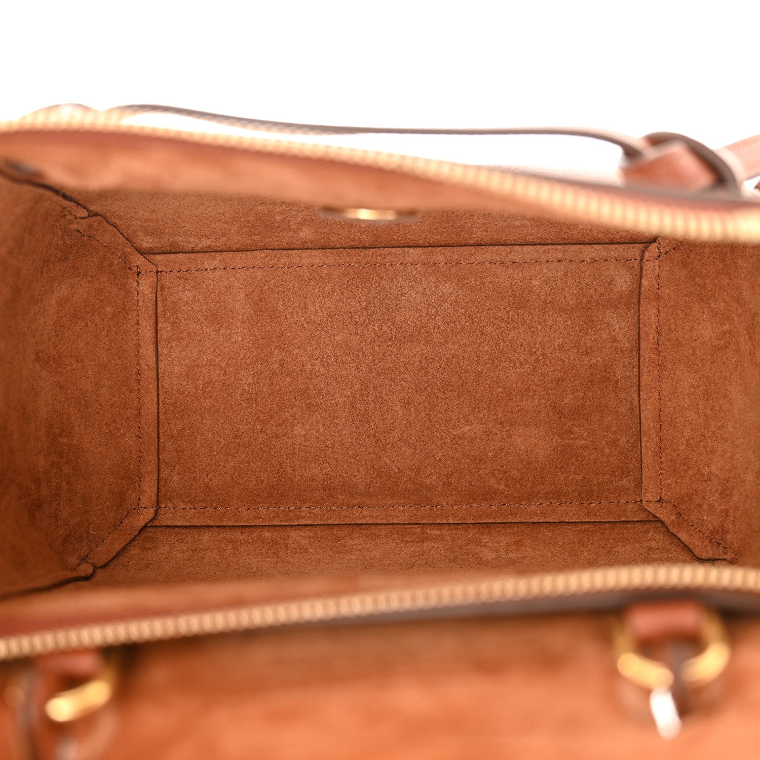 Celine Grained Calfskin Nano Belt Bag Caramel 5 of 11