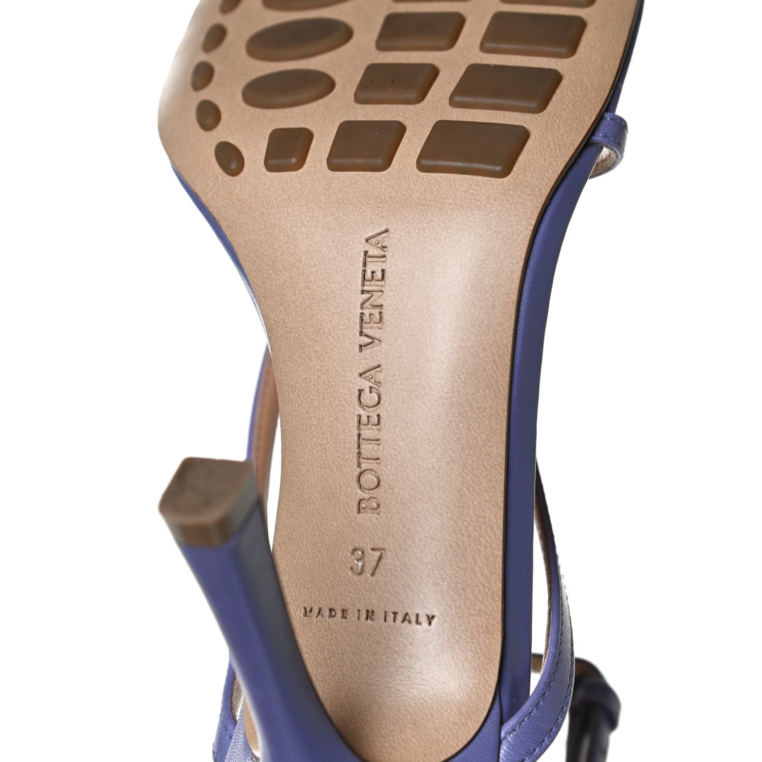 Bottega Veneta Lambskin Stretch Multi Strap 90mm Sandals 37 Lavender 8 of 12