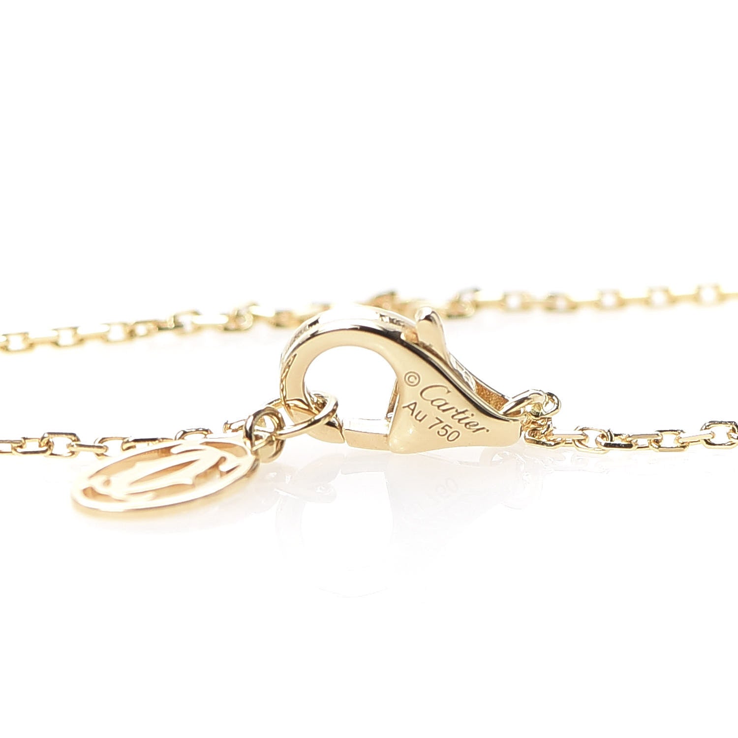 Cartier 18K Yellow Gold Diamond XS D'Amour Bracelet 4 of 7