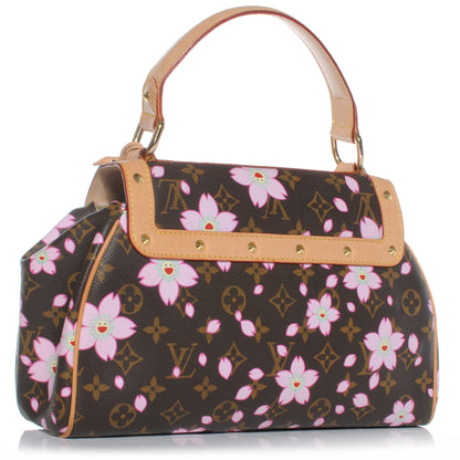 Louis Vuitton Monogram Cherry Blossom Sac Retro Bag Brown 3 of 7