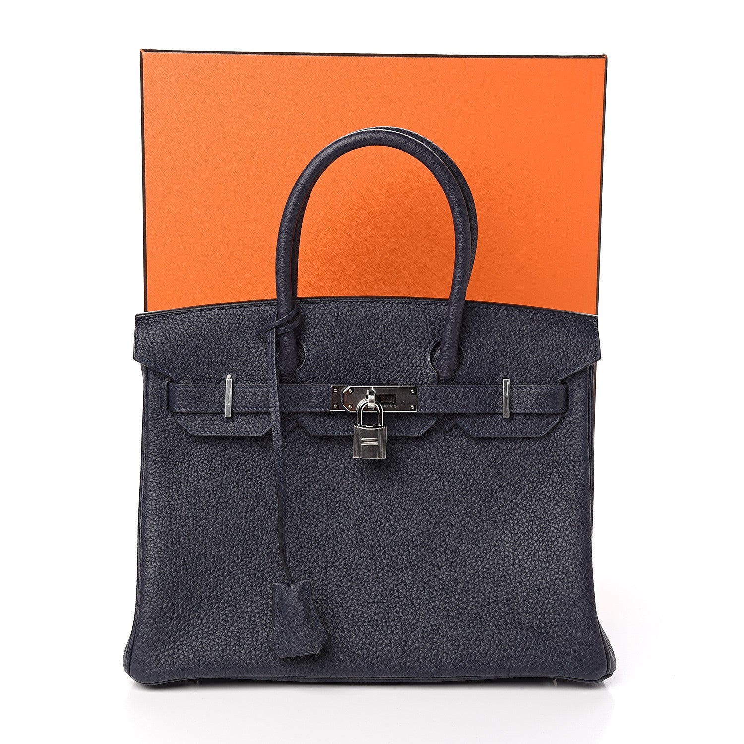 Hermes Togo Birkin 30 Bleu Nuit 10 of 10