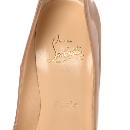 Christian Louboutin Patent So Kate 120 Pumps 36 Nude 7 of 8