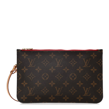 Louis Vuitton Monogram Neverfull MM GM Pochette Cherry 1 of 11