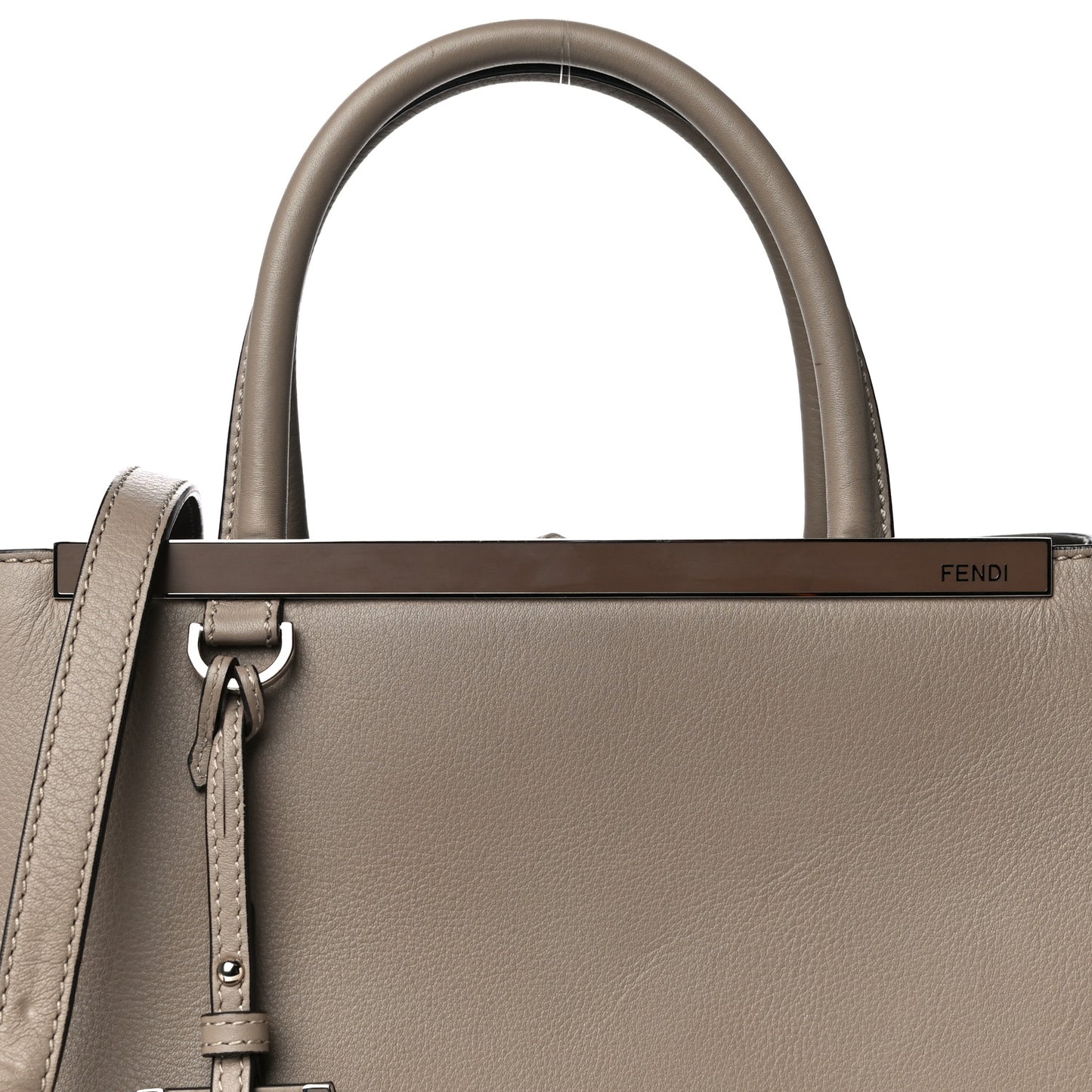 Vitello Dolce Century Petite 2Jours Tote Tortora Carbone