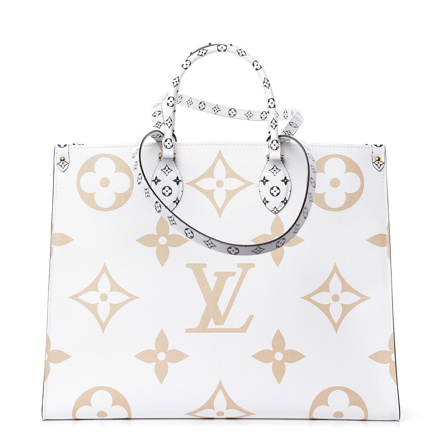 Louis Vuitton Monogram Giant Onthego GM Kaki Beige 1 of 10