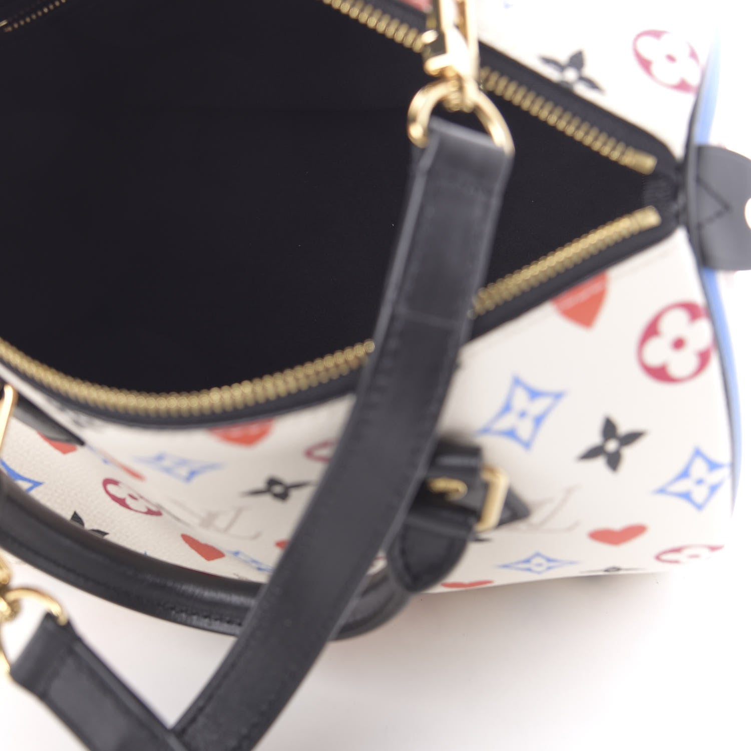 Louis Vuitton Game On Speedy Bandouliere 25 White 5 of 9