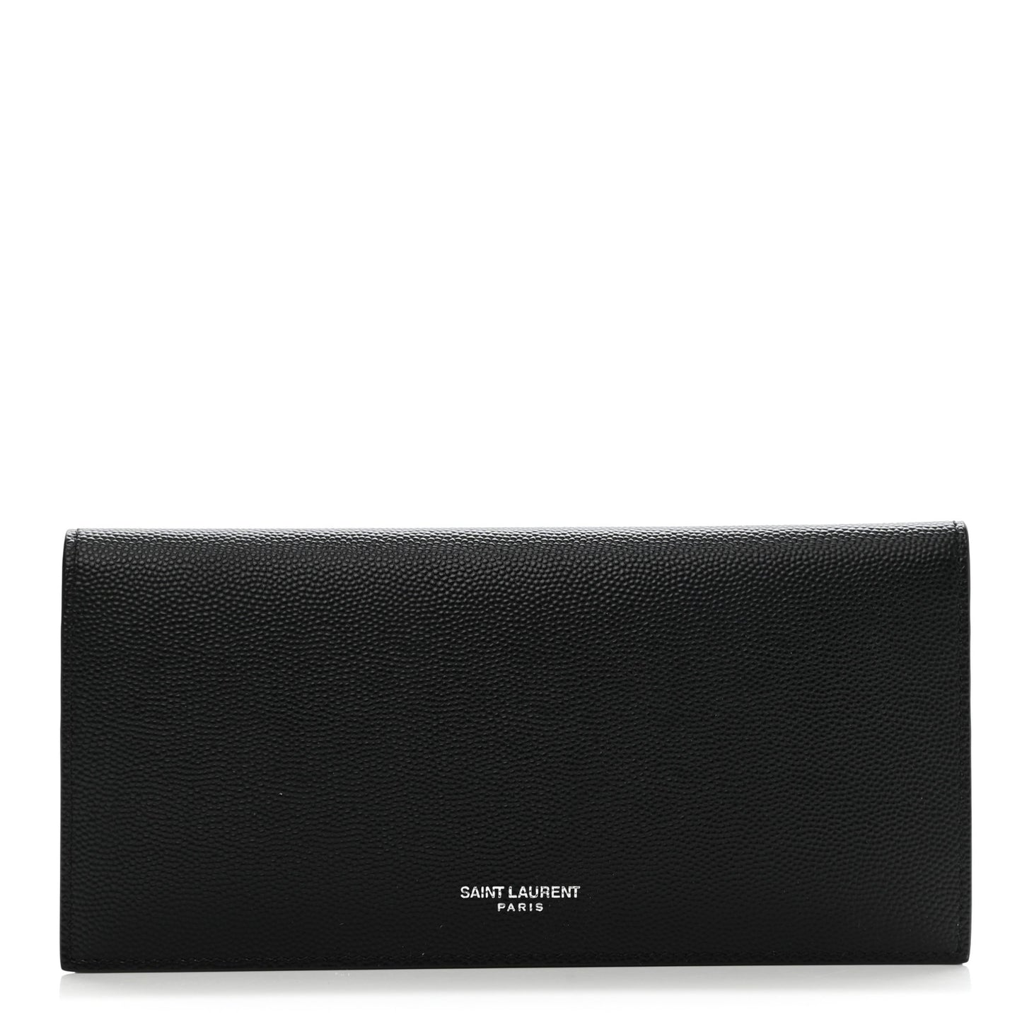 Grain De Poudre Foldover Logo Wallet Black