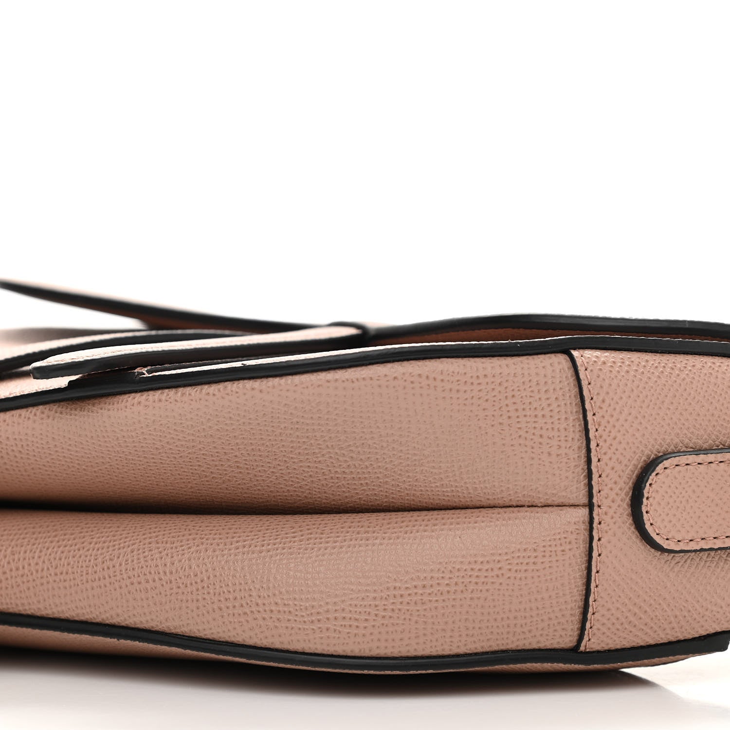 Christian Dior Grained Calfskin Saddle Bag Fard 10 of 11