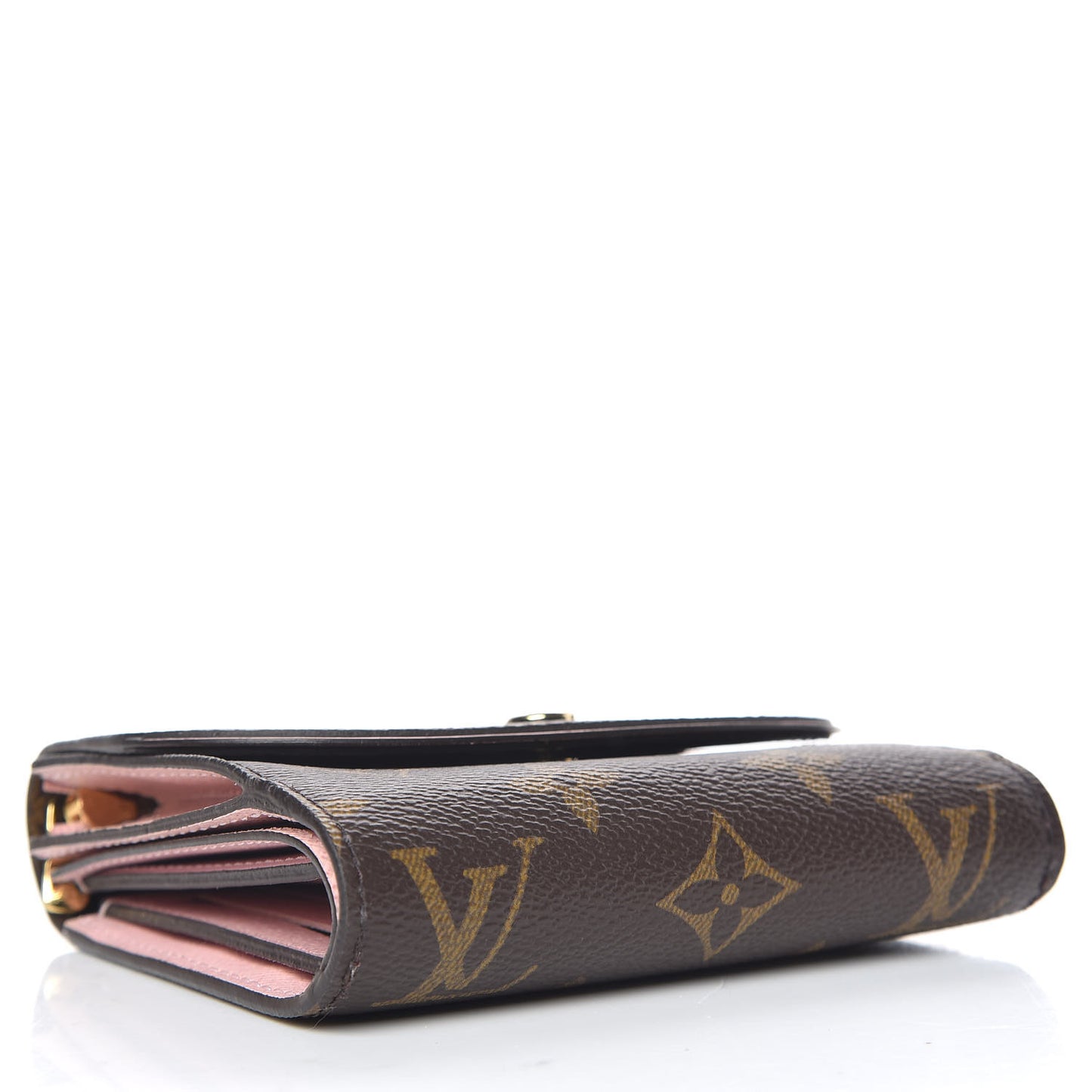 Monogram Ariane Compact Wallet Rose Ballerine