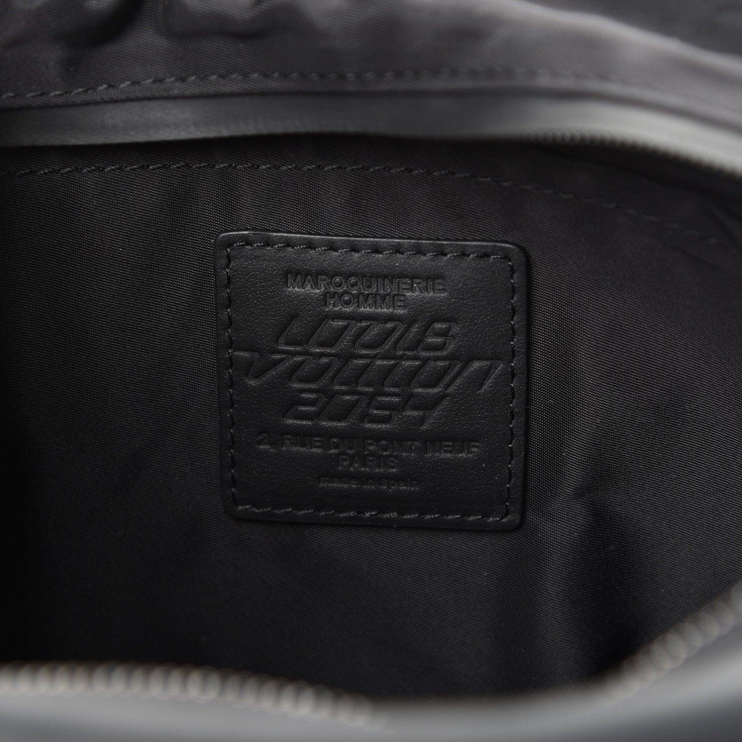 Louis Vuitton Calfskin Monogram 2054 Capsule Expandable Messenger Grey Black 6 of 10