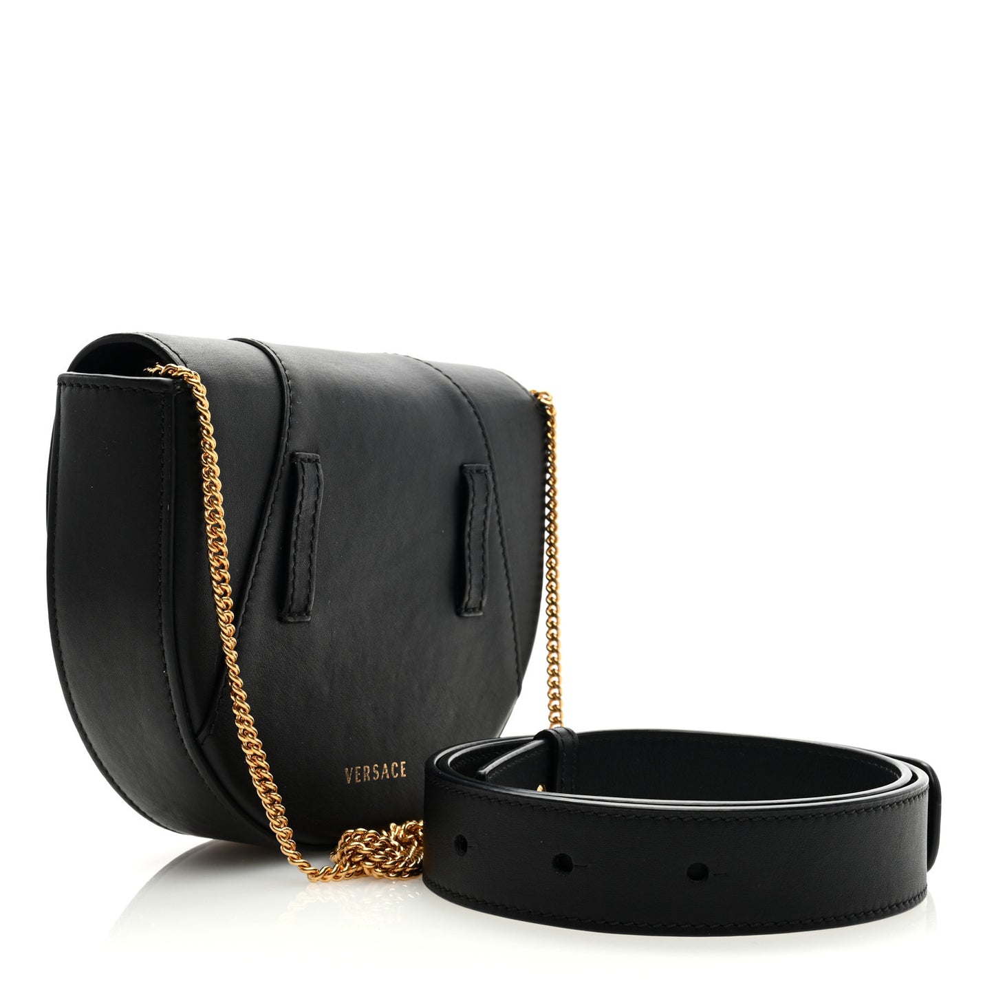 Vitello Virtus Belt Bag Black