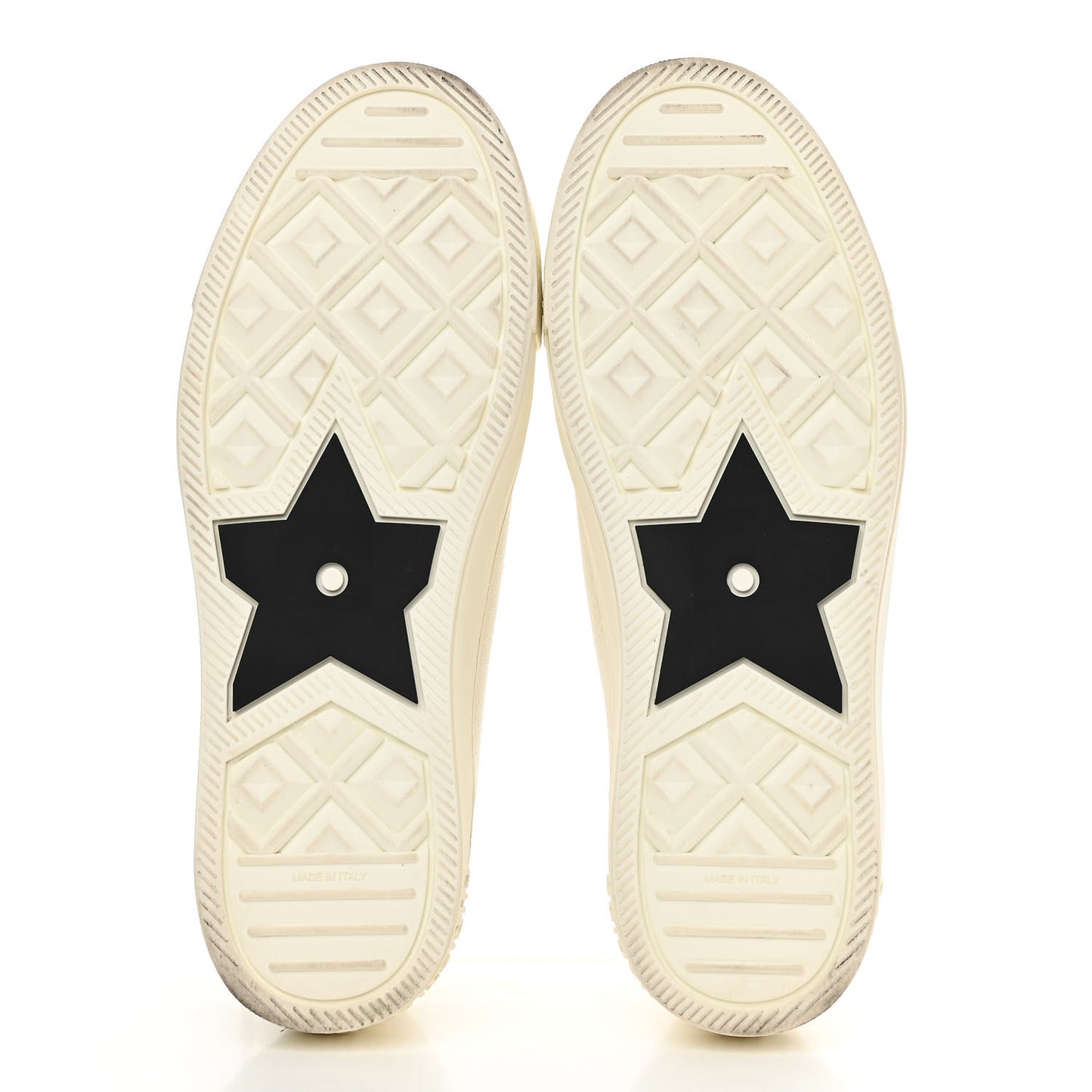 Canvas Dot Walk'N'Dior Low Top Sneakers 39 Milk