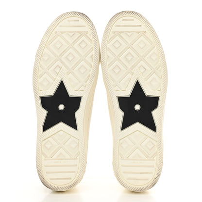 Christian Dior Canvas Dot Walk'N'Dior Low Top Sneakers 39 Milk 5 of 10