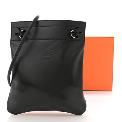 Hermes Milo Lambskin Swift Mini Aline Black 10 of 10