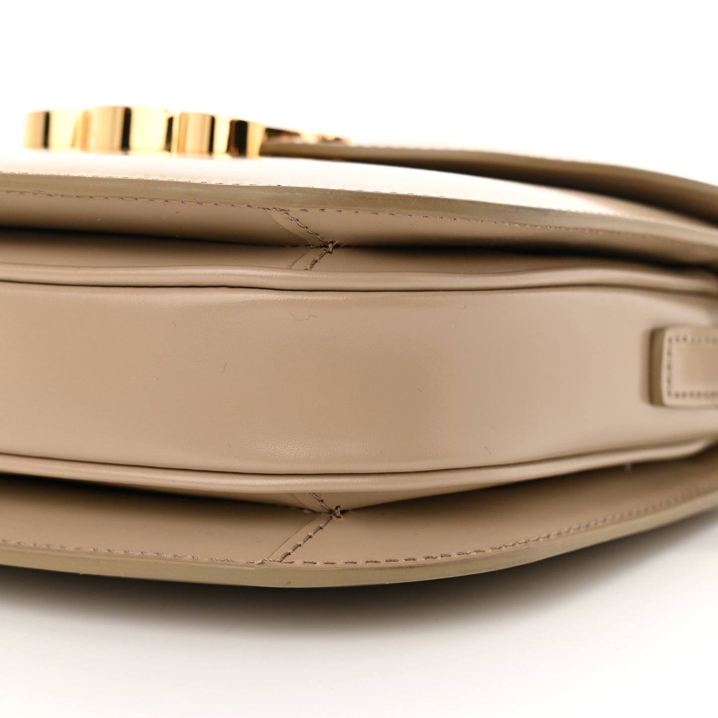 Shiny Calfskin Teen Besace Safari