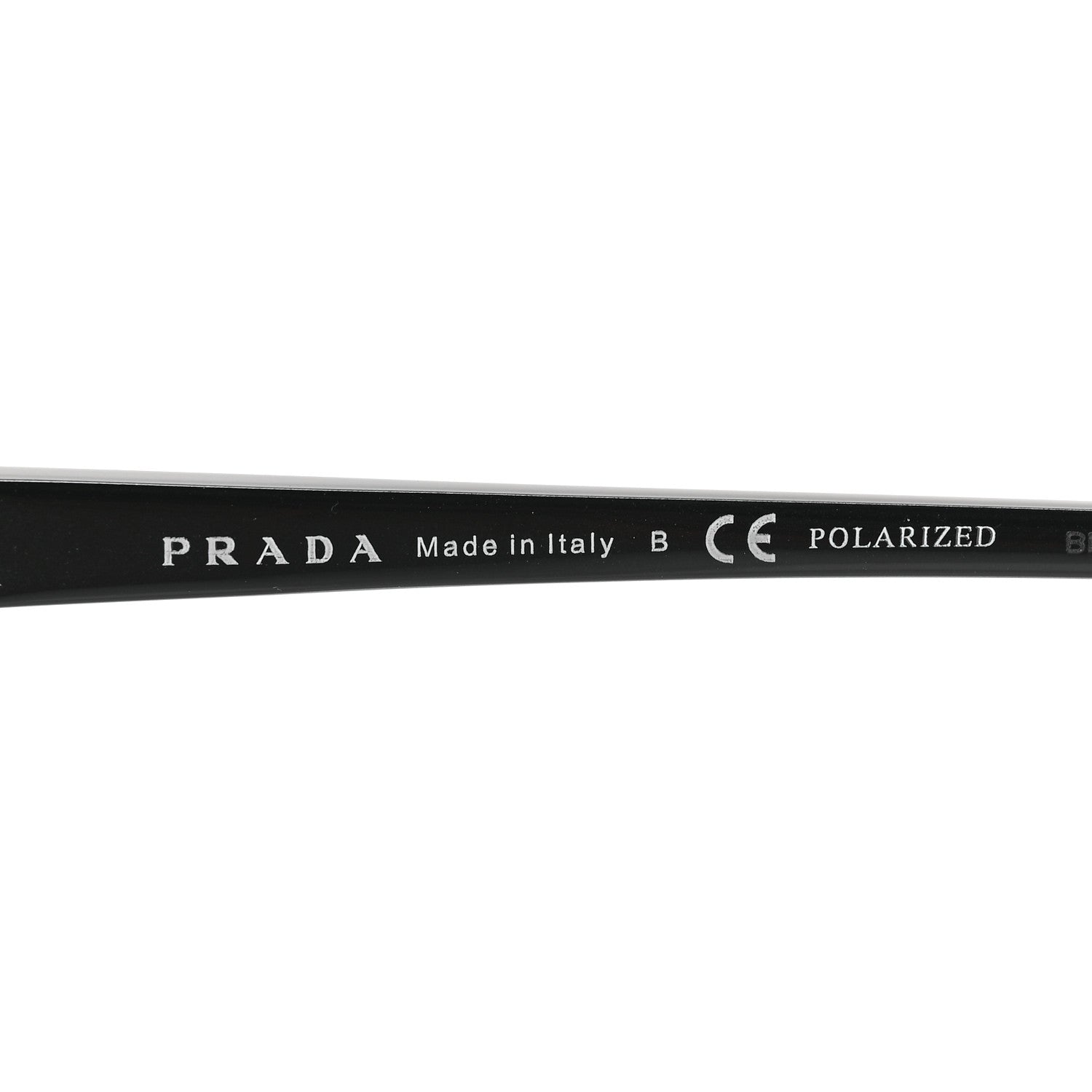 Prada Acetate Sunglasses SPR 01O Black 5 of 6