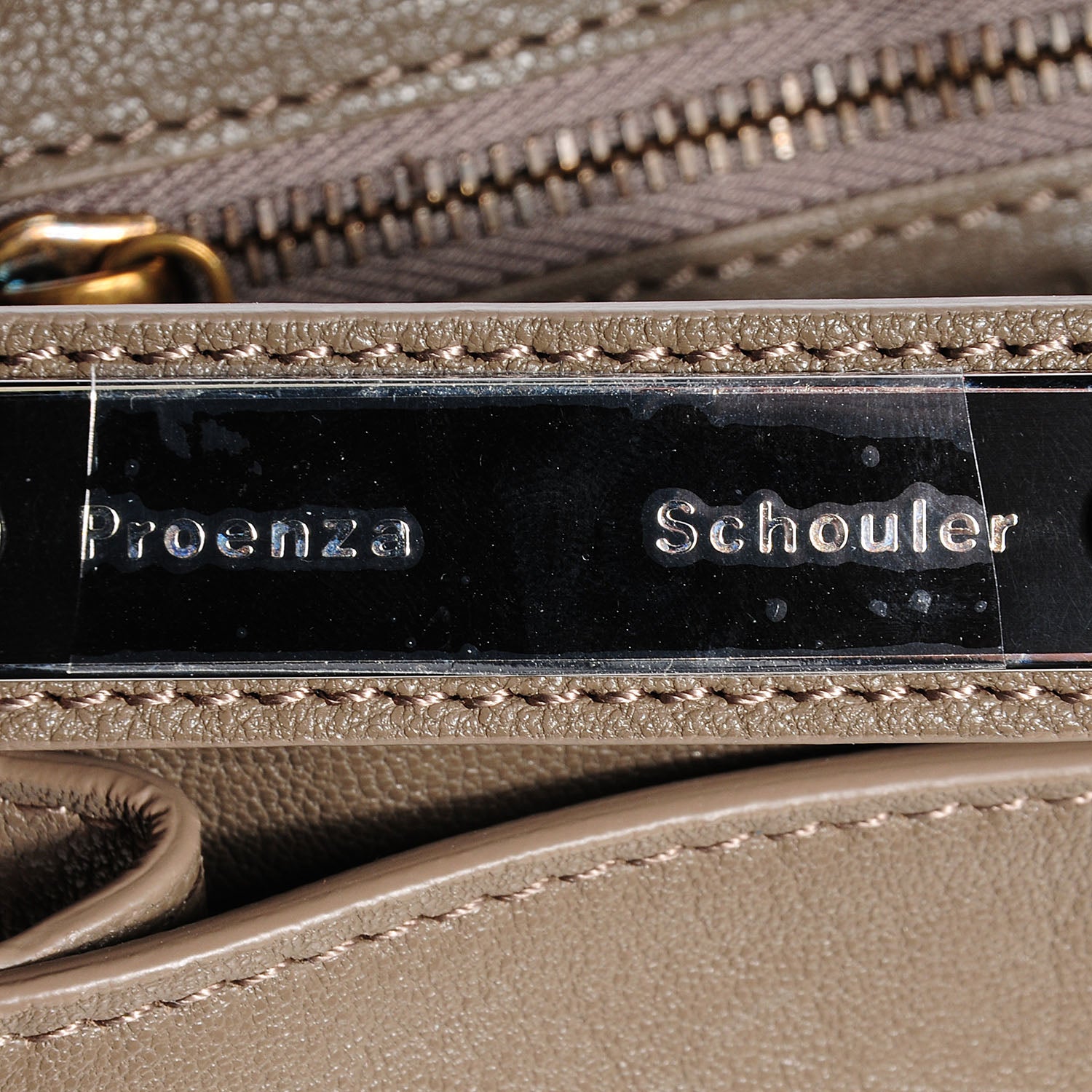 Proenza Schouler Lambskin PS1 Tiny Satchel Smoke 19 of 19
