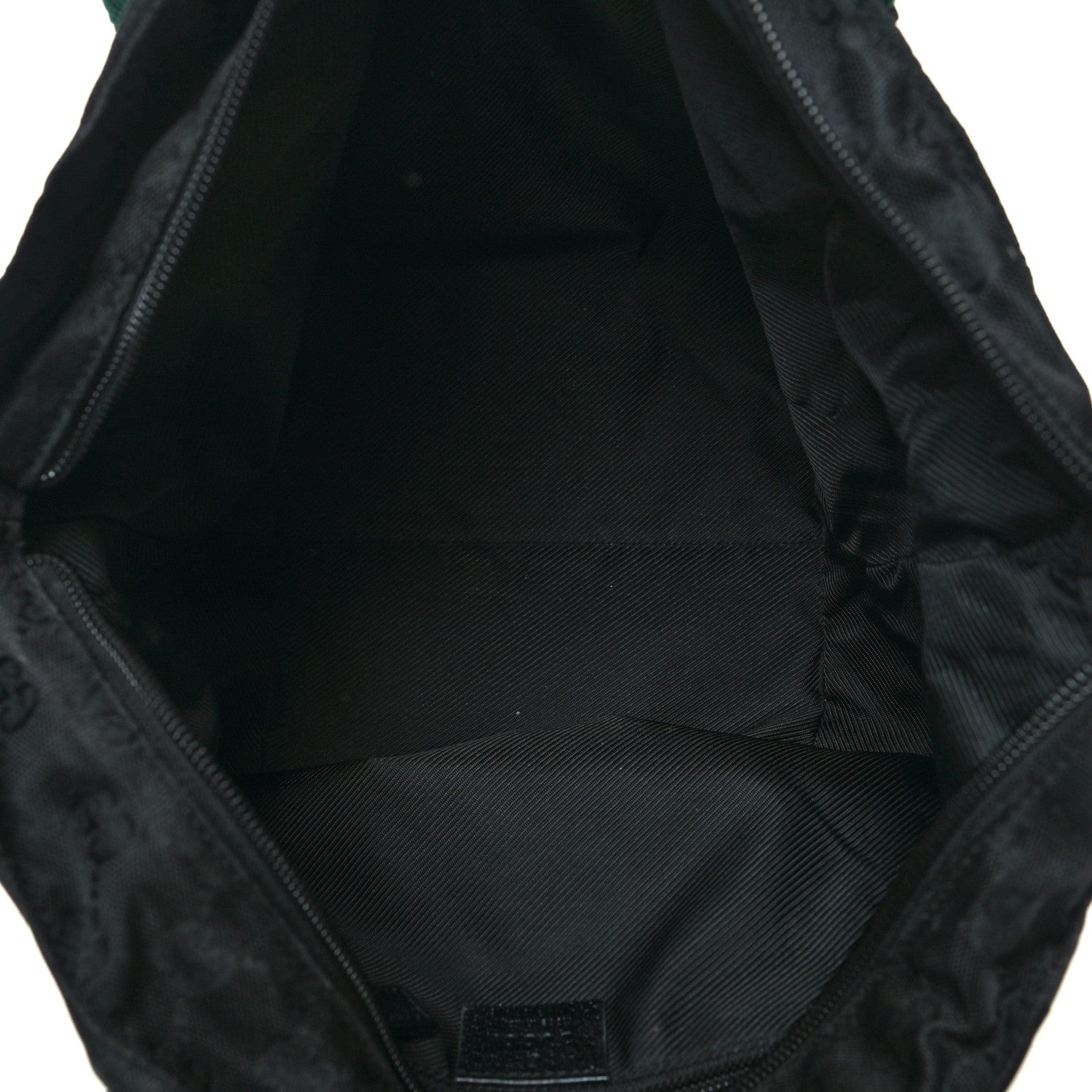 Gucci GG Monogram Small Web Handle Bucket Tote Black 5 of 15