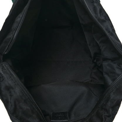 Gucci GG Monogram Small Web Handle Bucket Tote Black 5 of 15