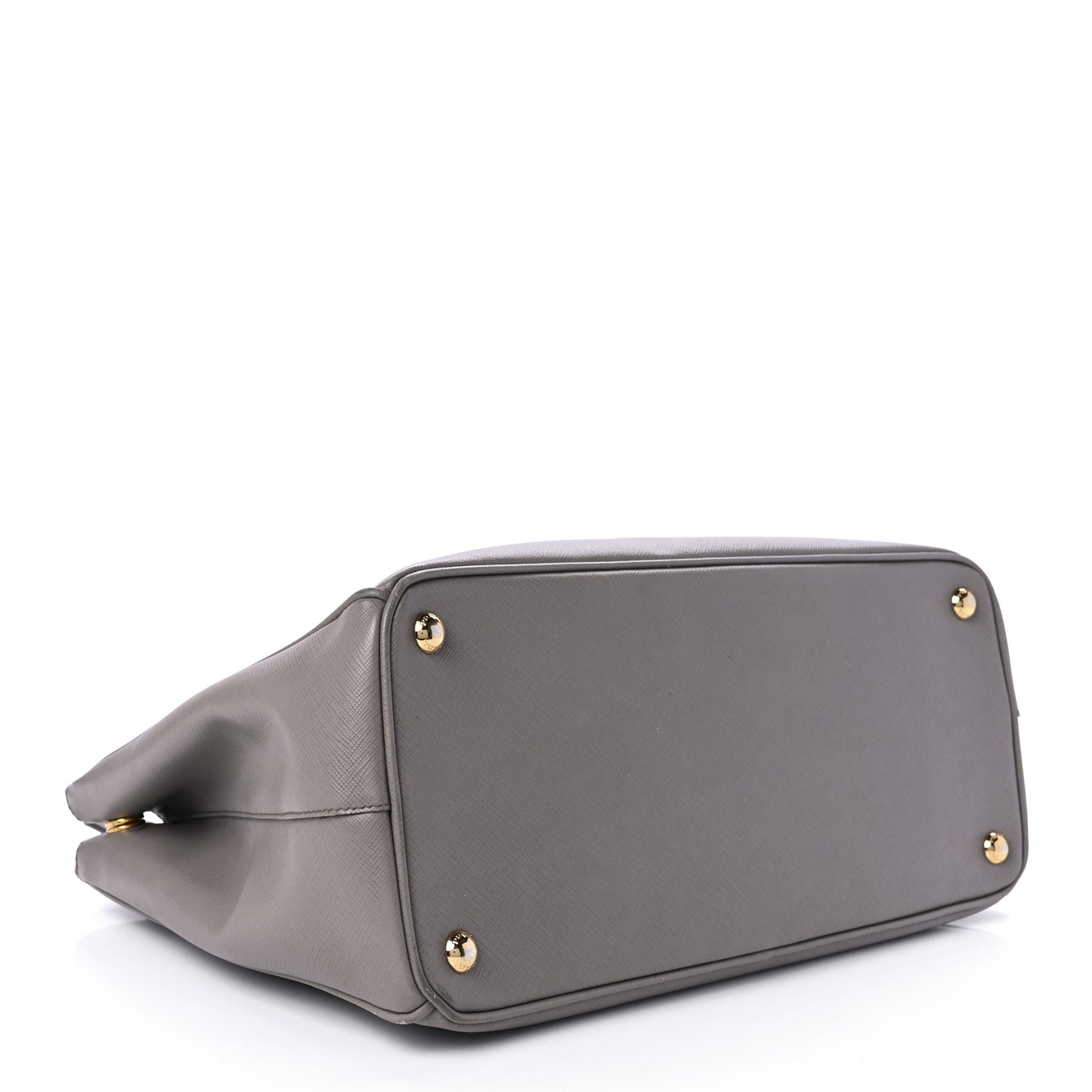 Saffiano Medium Galleria Double Zip Tote Argilla