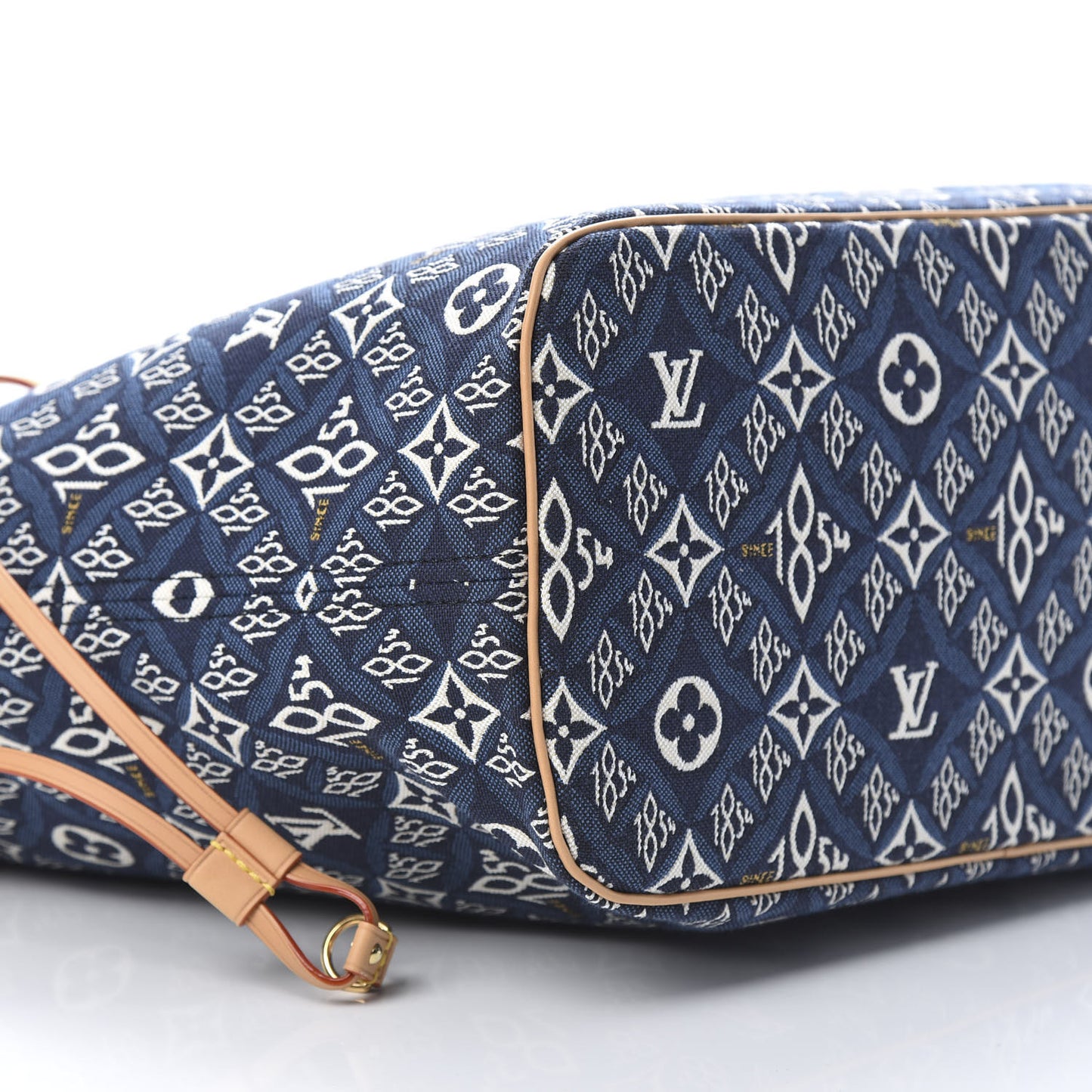 Jacquard Since 1854 Neverfull MM Blue