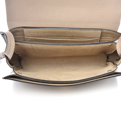 Chloe Suede Calfskin Small Faye Shoulder Bag Motty Grey 5 of 8