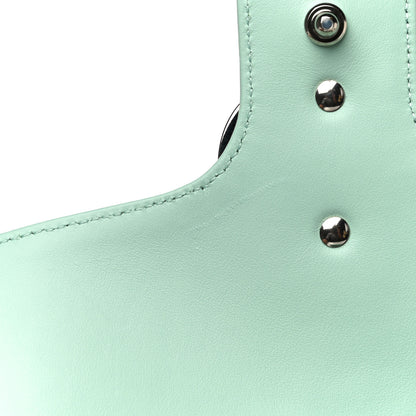 Gucci Calfskin Matelasse Small GG Marmont Shoulder Bag Water Green 11 of 15