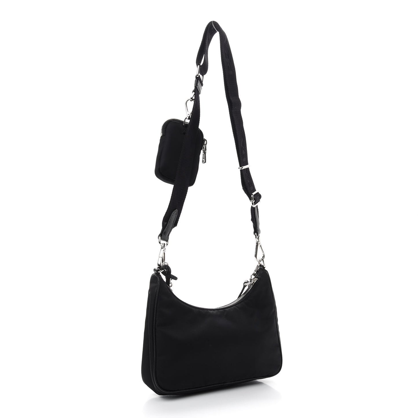 Nylon Re-Edition 2005 Shoulder Bag Black