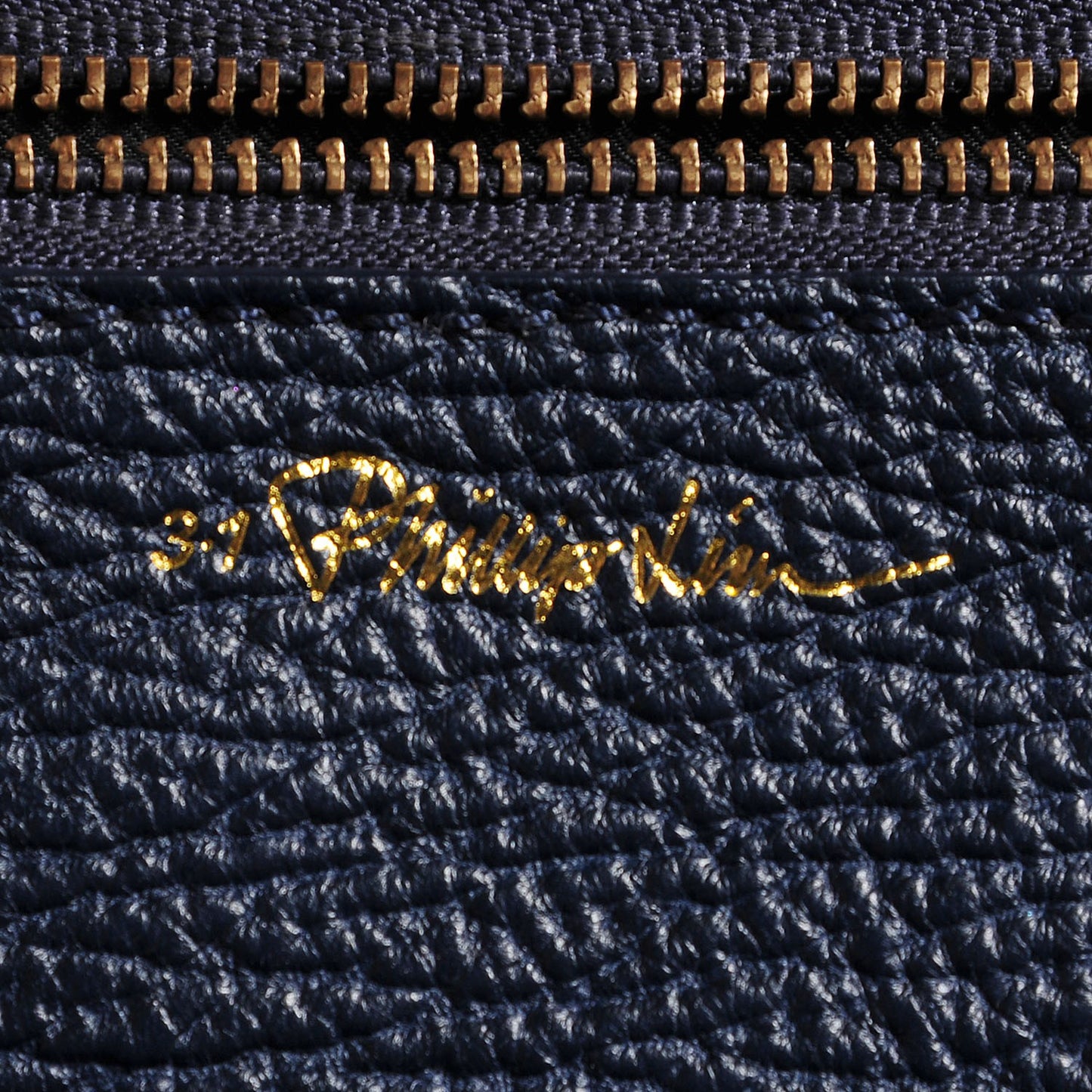 3.1 Textured Calfskin Large Pashli Satchel Ink
