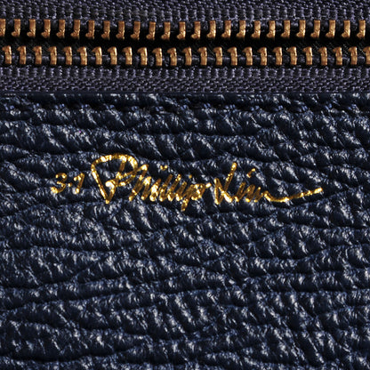 3.1 Phillip Lim 3.1 Textured Calfskin Large Pashli Satchel Ink 7 of 12