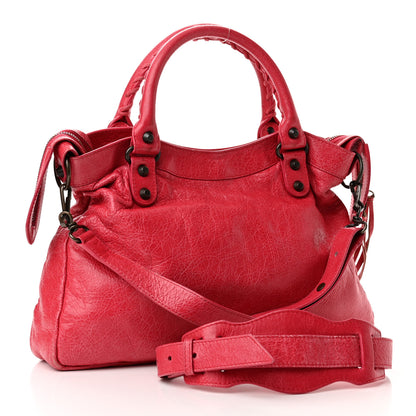 Balenciaga Agneau Classic Hardware Town Rose Thulian 3 of 12