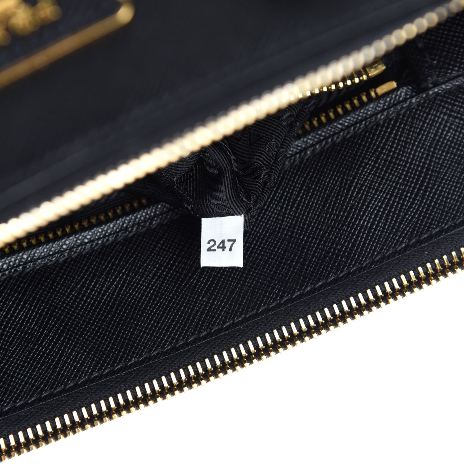 Prada Saffiano Small Galleria Double Zip Tote Black 7 of 10