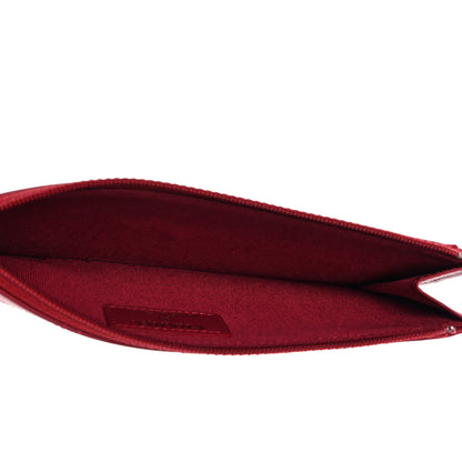 Chanel Calfskin Stitched Removable Insert Red 5 of 8