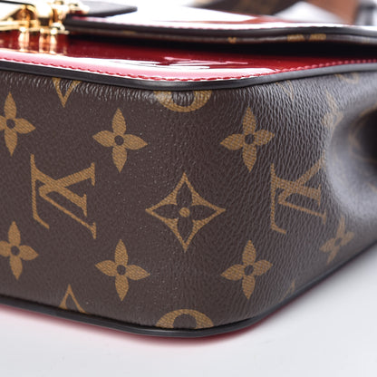 Louis Vuitton Patent Calfskin Monogram Cherrywood BB Scarlet 8 of 8