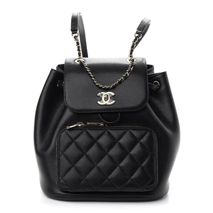 Chanel Caviar Quilted Business Affinity Backpack Black 1 of 9