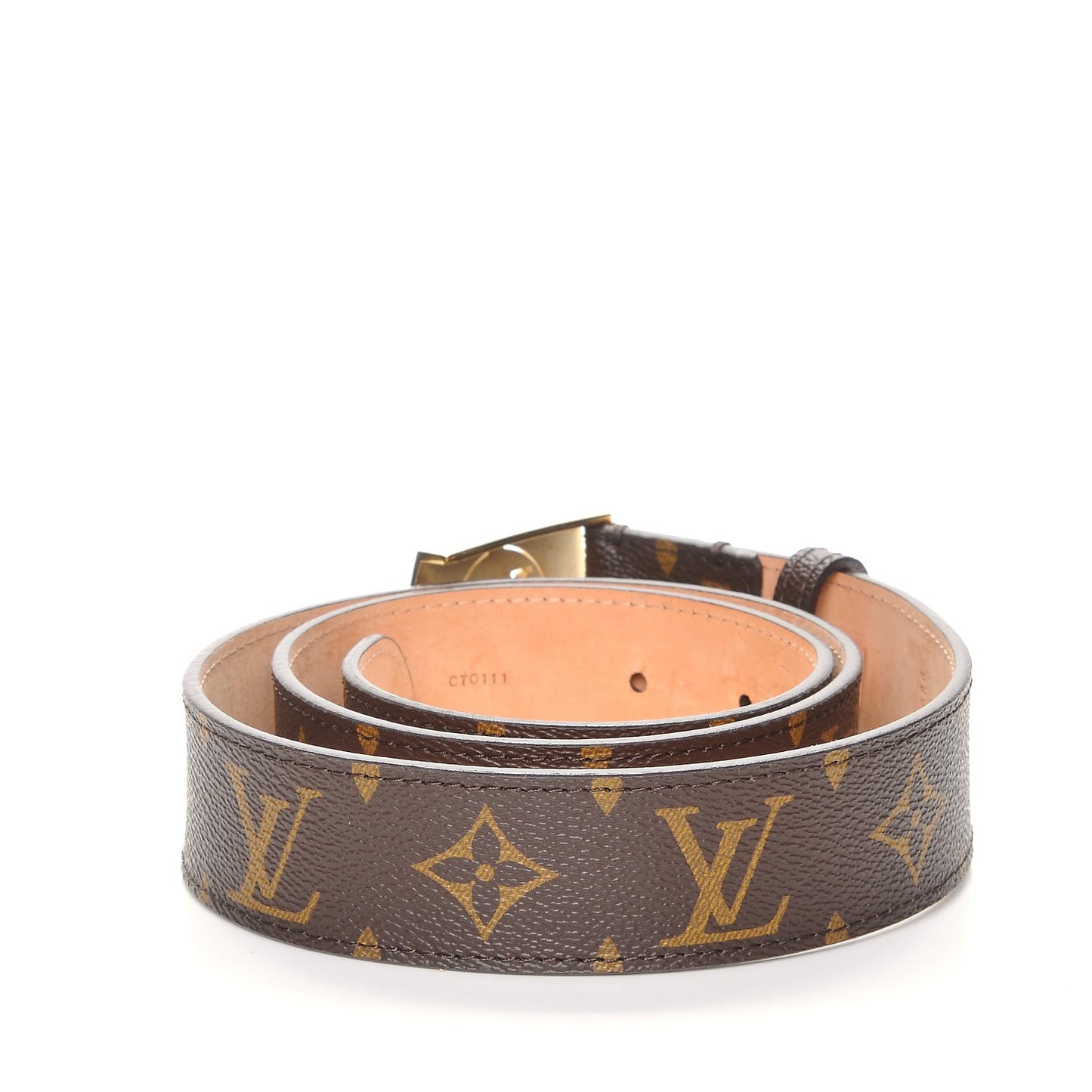 Monogram LV Cut Belt 85 34