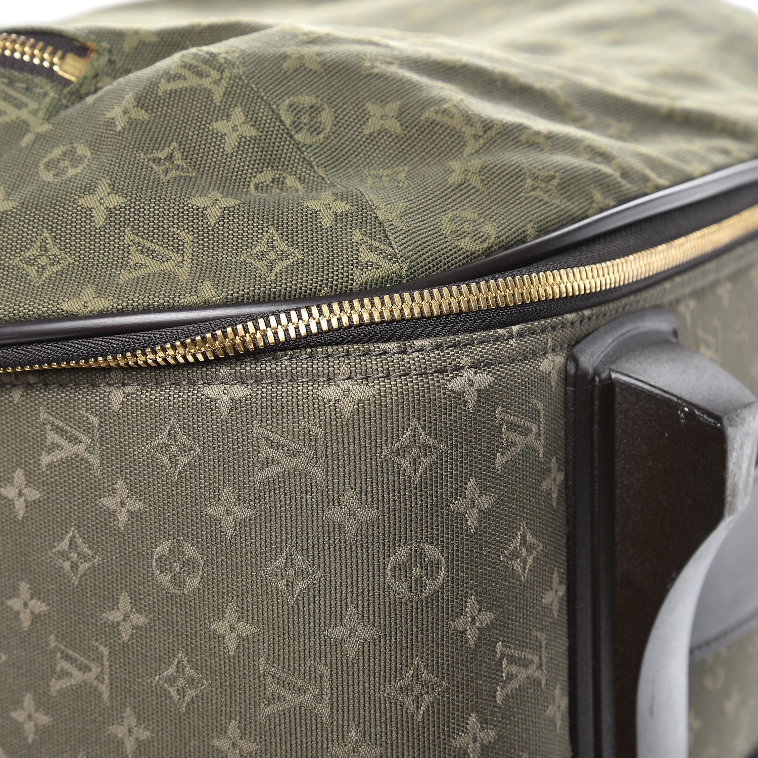 Louis Vuitton Mini Monogram Anette Suitcase Kaki 9 of 11