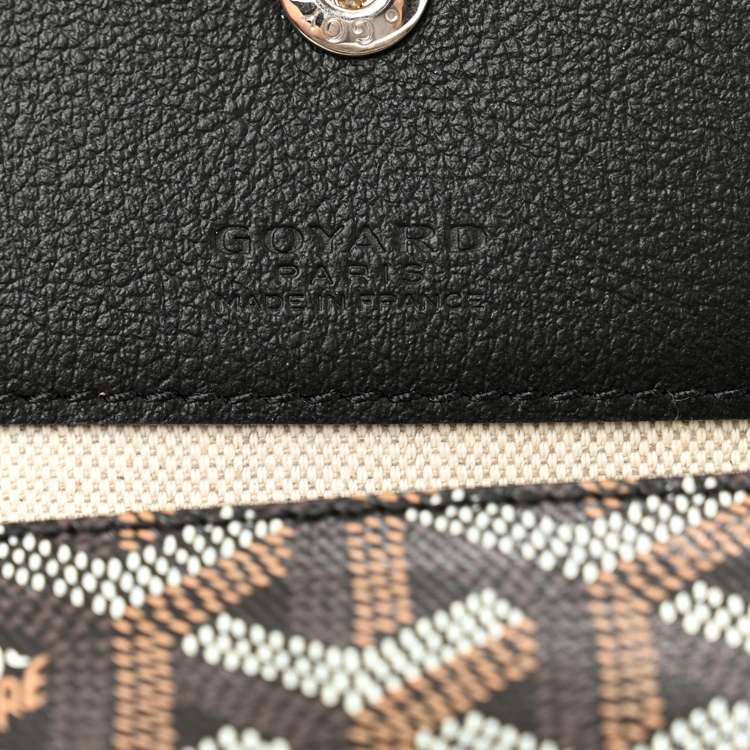 Goyard Goyardine Saint Louis PM Black 7 of 11
