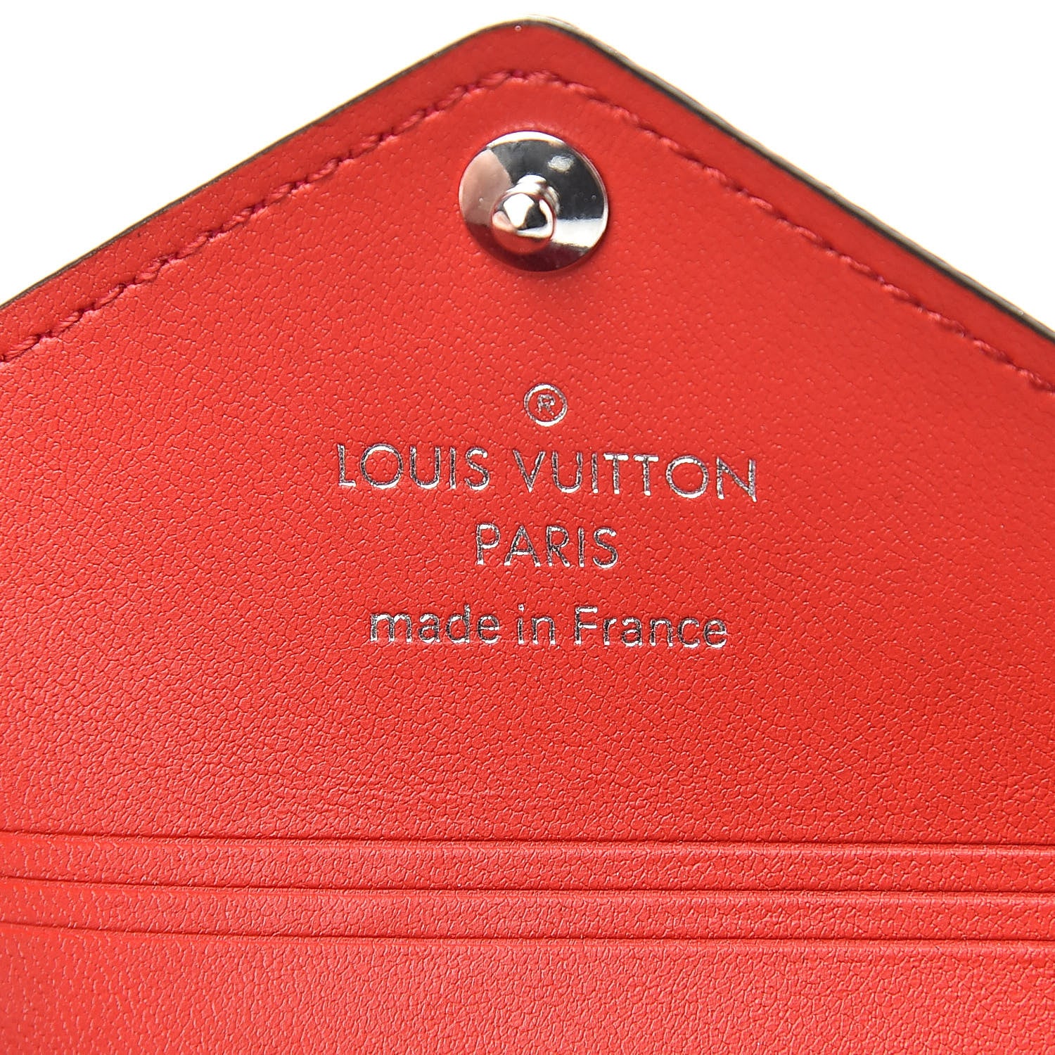 Louis Vuitton Monogram Escale Small Kirigami Pochette Insert Red 6 of 7