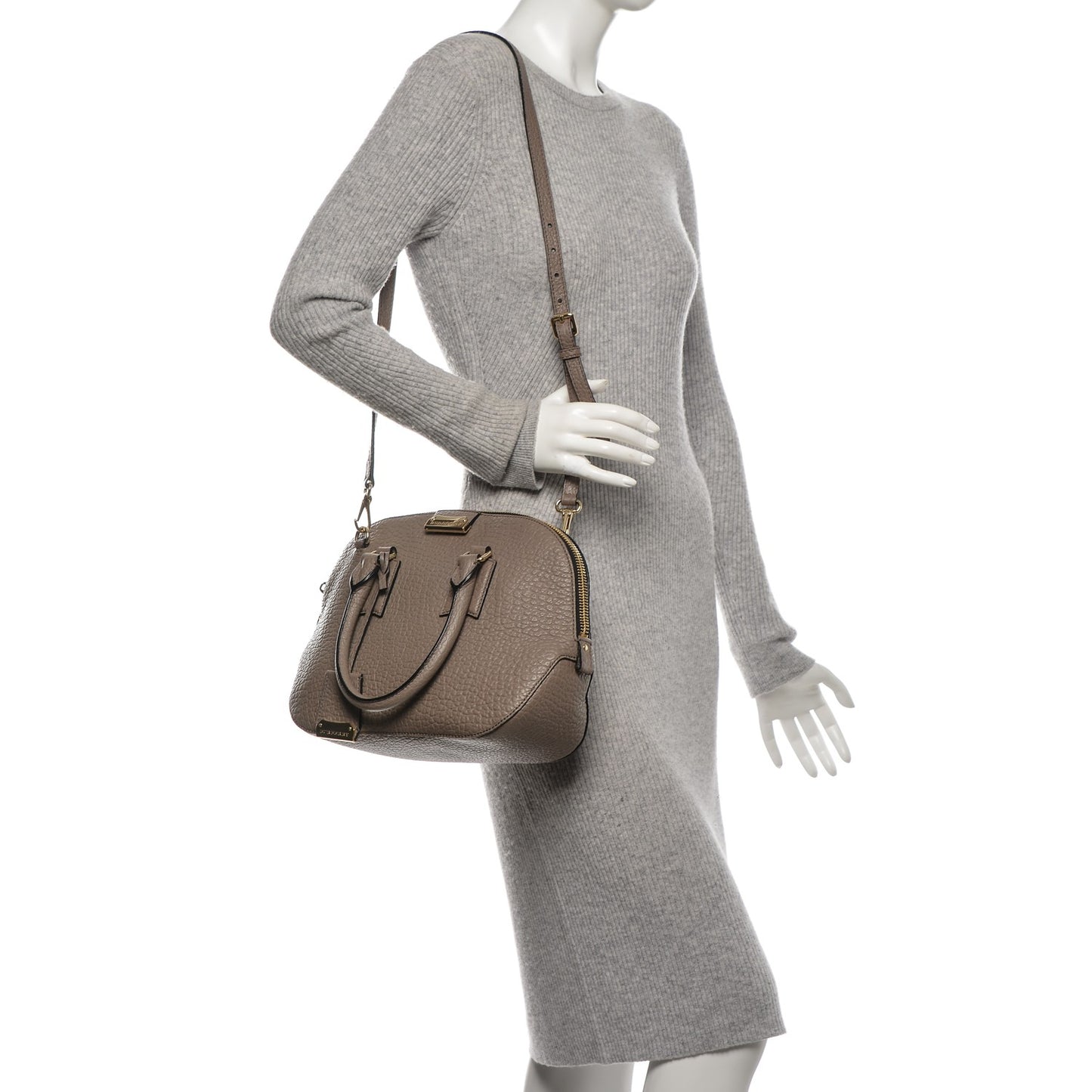 Heritage Grain Small Orchard Bowling Bag Pale Taupe