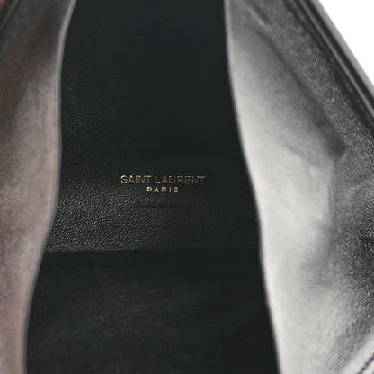 Saint Laurent Patent Pyramid Clutch Black 5 of 12