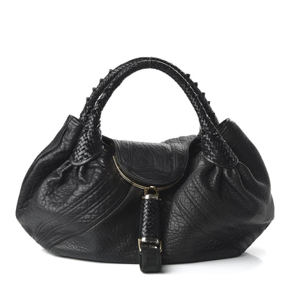 Fendi Nappa Nuvolata Spy Black 1 of 10
